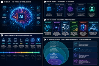 Artificial Intelligence Explained – Complete AI Infographic (2026)