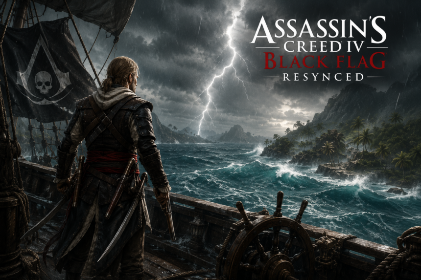 Assassin's Creed Black Flag Resynced promotional artwork