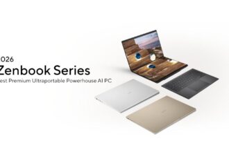 Latest ASUS AI laptop showcasing on-device artificial intelligence features