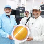 Official Samsung smartphones alongside semiconductor manufacturing imagery representing rising smartphone component costs.