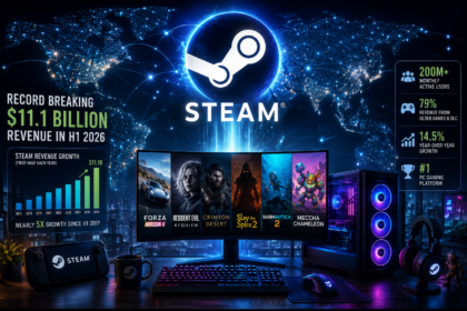 Steam record revenue growth