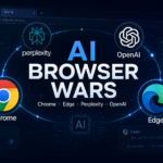 AI Browser War between Google Chrome, Microsoft Edge, Perplexity Comet, OpenAI, and Brave
