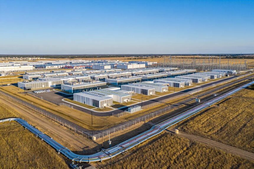 Amazon AI Data Center in Texas connected to the GW Ranch power project.