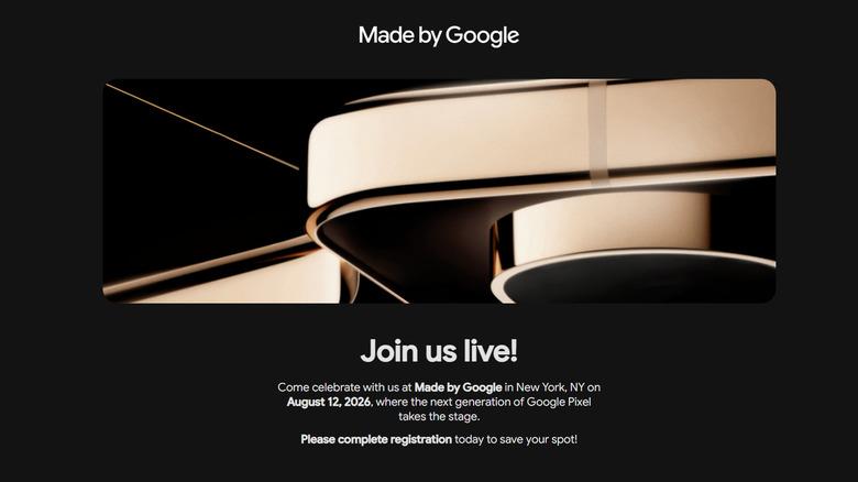 Google Pixel 11 Launch Event official Made by Google August 12 banner