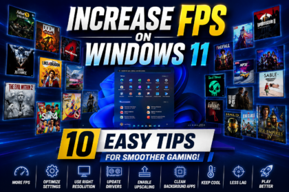 Increase FPS Windows 11 gaming performance