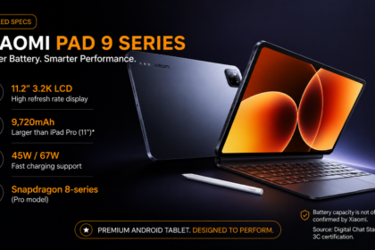 Xiaomi Pad 9 Series concept based on Xiaomi Pad 7 official design with larger battery and 3.2K display.