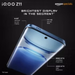 iQOO Z11 with 144Hz curved AMOLED display and Dimensity 7500 Turbo